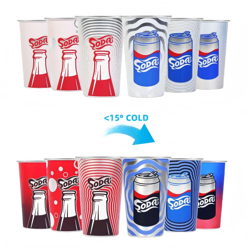 Custom Color Changing Aluminum Cup